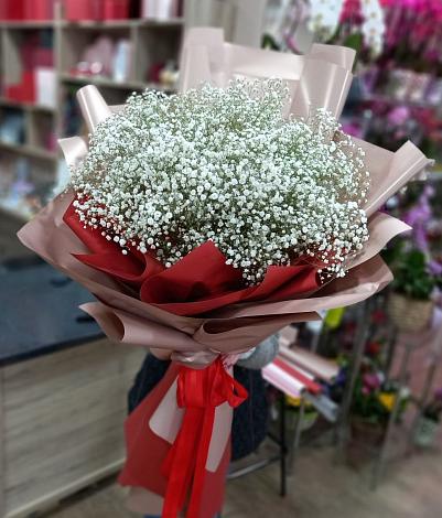 Букет цветов из: Гипсофила в Маслянино