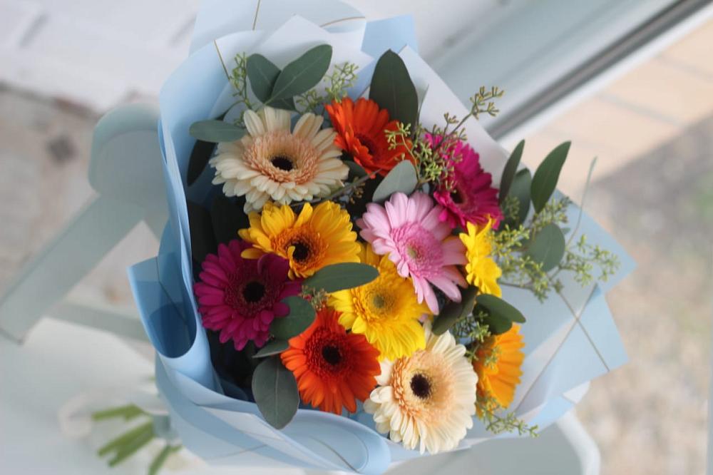 Букет цветов из: Герберы в Маслянино