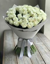 Букет 35 Белых роз в Маслянино