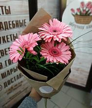 Букет цветов из:  Герберы #REPLACE_PRED# Маслянино