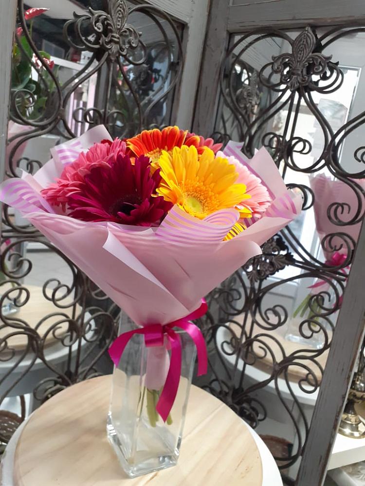 Букет цветов из: Герберы в Маслянино