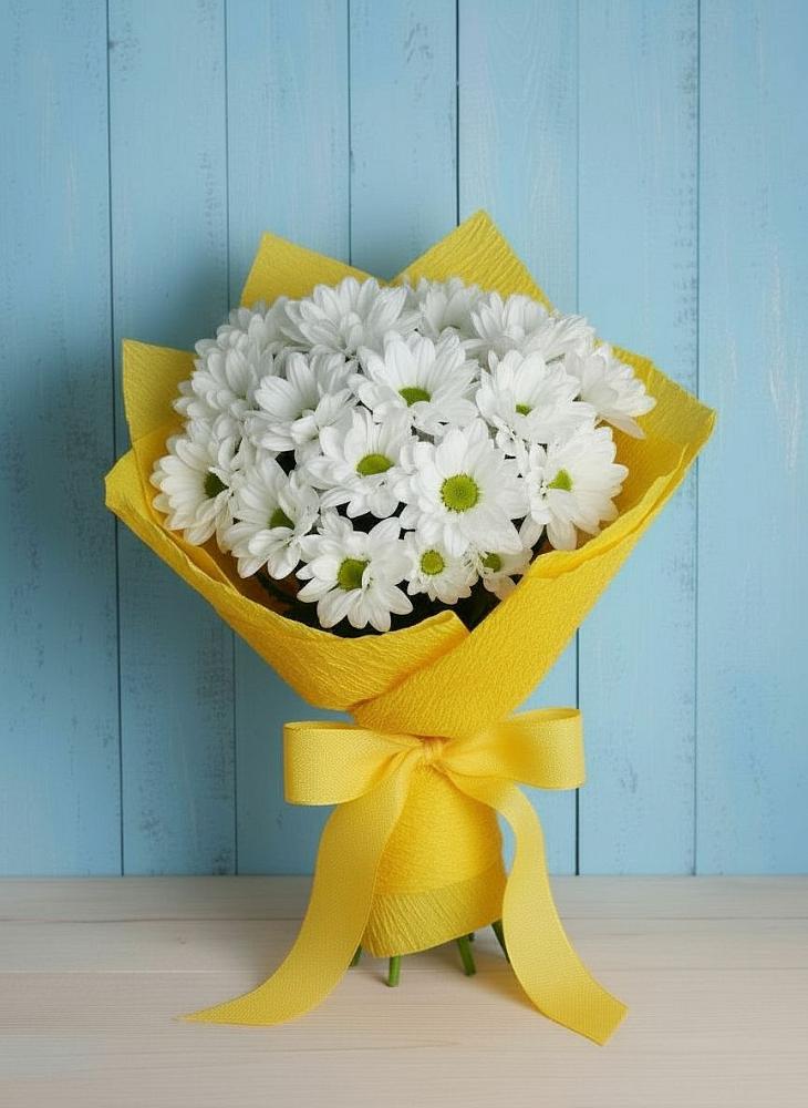 Букет цветов из: Хризантемы в Маслянино