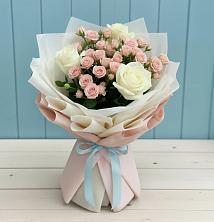 Букет цветов из:  Розы в Маслянино