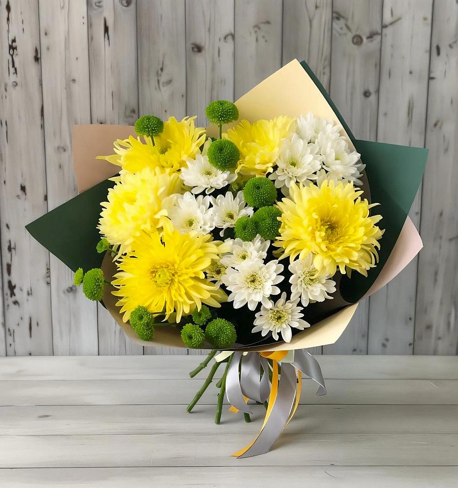 Букет цветов из: Хризантемы в Маслянино