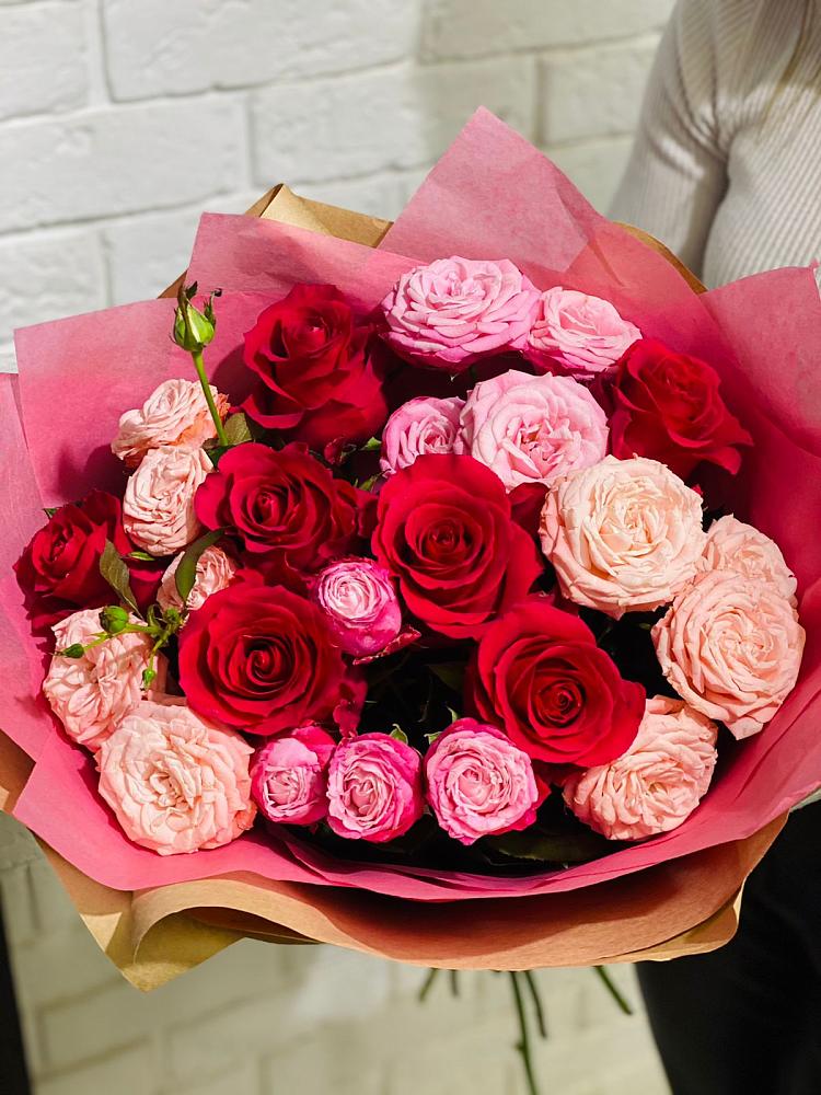 Букет цветов из: Розы в Маслянино