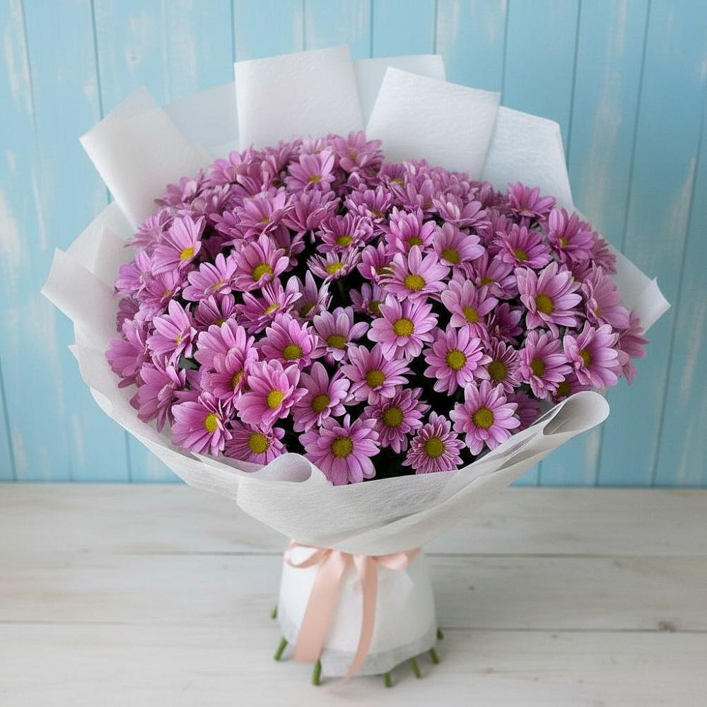 Букет цветов из: Хризантемы в Маслянино
