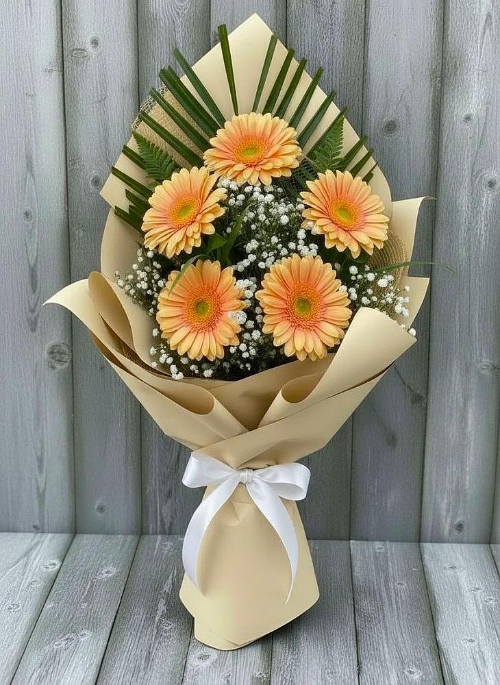 Букет цветов из: Герберы в Маслянино