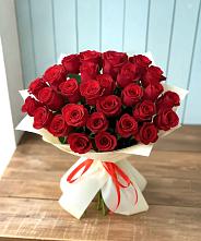 Букет 29 Красных роз в Маслянино