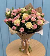 Букет цветов из:  Розы в Маслянино