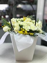 Цветочная композиция из Розы  в Маслянино