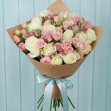 Букет цветов из:  Розы #REPLACE_PRED# Маслянино